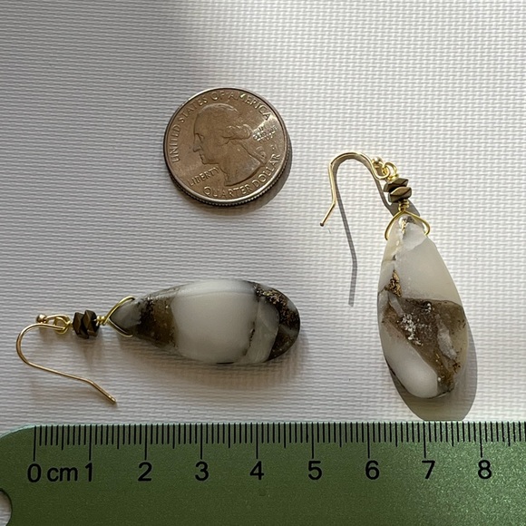 Free people Precious Stone Dangle Earrings - Picture 3 of 4